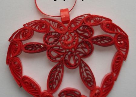 Quilling de Valentines Day