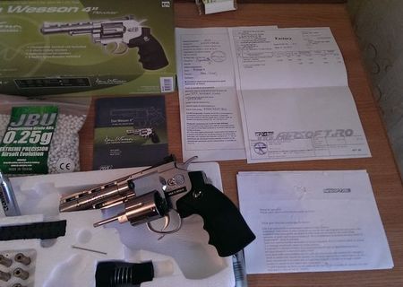 Reproducere airsoft Dan Wesson, 6 mm, CO 2