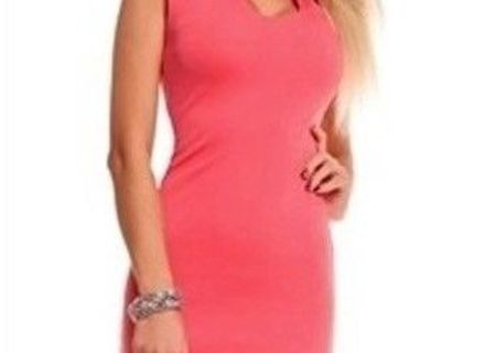 Rochie roz scurta