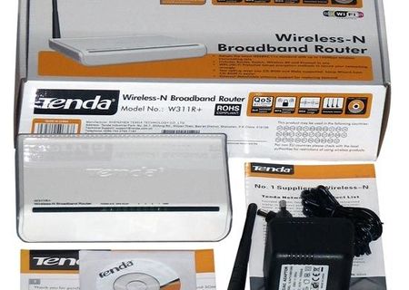 ROUTER TENDA W311R+ WIRELESS !