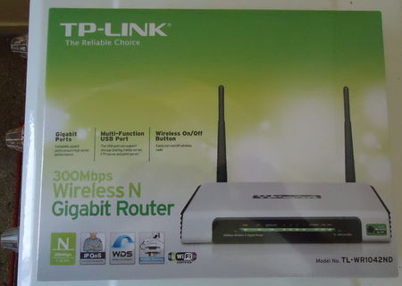 Router Wireless TP link TL-WR 1042 ND