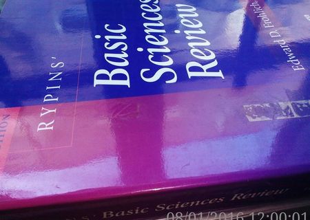 Rypins' Basic Sciences Review by Edward D. Frohlich 17th Edition, 1997