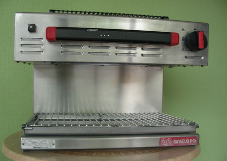 Salamandra grill toast profesional inox gratinat sandvich gaz AngeloPO