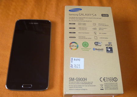 Samsung Galaxy S5 (SM G900-H , octa core version)