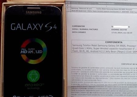 Samsung S4 i9505 16GB NOU cu factura si garantie