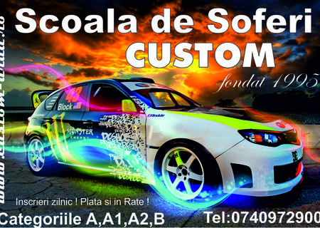 Scoala de Soferi CUSTOM Auto-Moto 1995