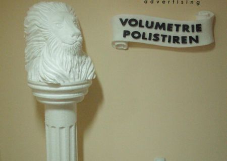 sculptura polistiren LEU