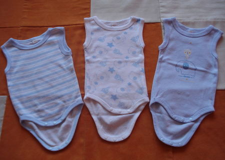 Set 3 body maieu pentru bebe