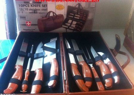 Set cutite 9 piese Geanta - RLK10LC