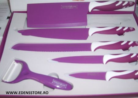 set de cutite 5 pcs+curatator de legume