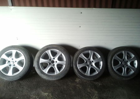 Set jante Audi aluminiu, 16 inch+anvelope vara