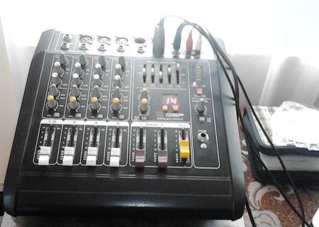 Set mixer audio + 6 boxe