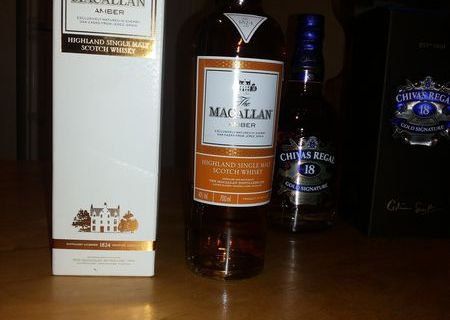 Single Malt Macallan Amber Whisky