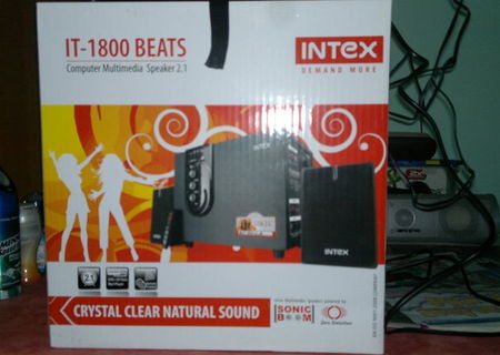 Sistem intex multimedia speakers sonic boom