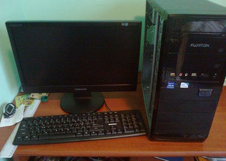 Sistem PC desktop+Monitor Samsung 19inch