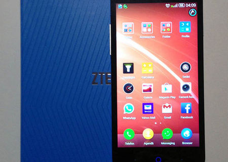 SmartPhone ZTE V5 WHITE (V9180 - RedBull) NOU, in cutie, zero minute!!