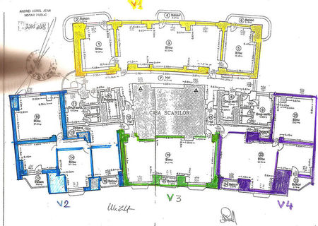 Spatiu birouri, 11 camere, 445. 70mp, Piata Victoriei