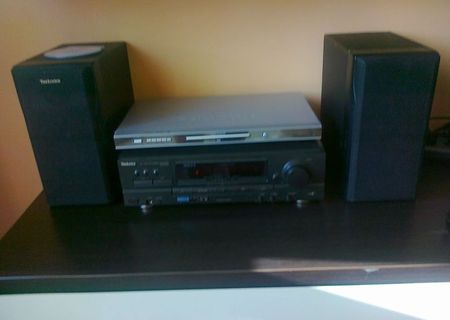 Statie Technics 100X2  +Boxe Technics+DVD GRUNDIG