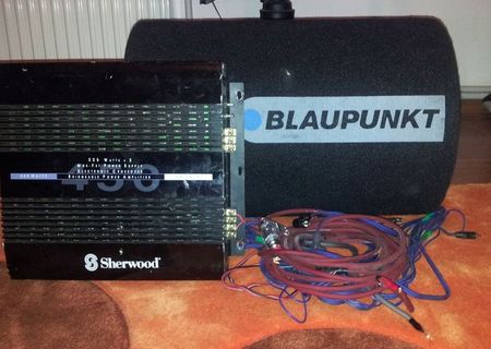 Subwoofer Auto‎ BLAUPUNKT + STATIE + Kit