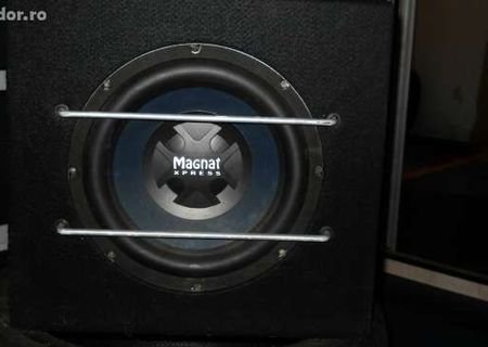 SUBWOOFER MAGNAT express + Amplificator kenwood