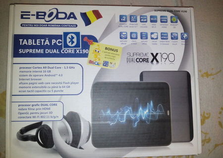 Tableta E-Boda Supreme X190BT Dual Core 9.7``