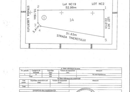 Teren de vanzare in Com. Castelu 900MP -6500E