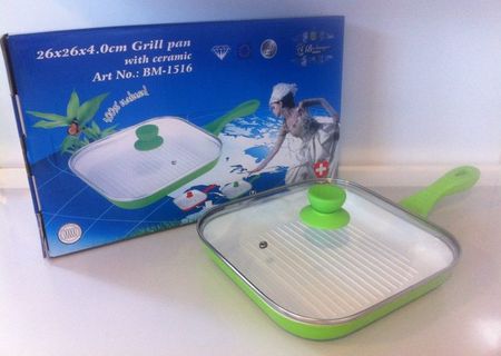 Tigaie grill ceramica