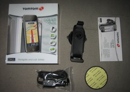 TomTom Car Kit pentru iPhone 4S / 4 / 3GS / 3G / 2G si iPod Touch 4