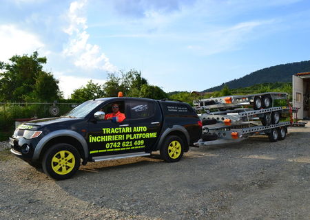 Tractari auto; Inchirieri Platforme si Remorci ( Baia Mare - Maramures )