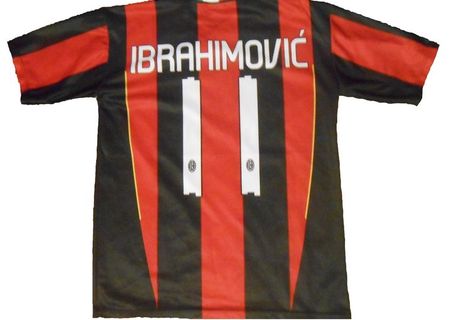 Tricou Z. Ibrahimovici AC Milan