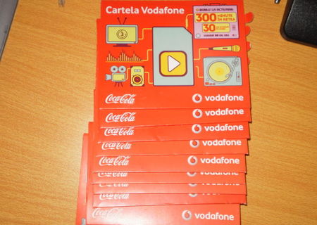 Vand 11 cartele Vodafon noi