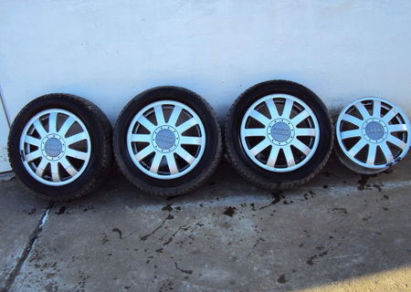 vand 4 genti aliaj pe 16"de Audi an 2005 cu 3 anvelope