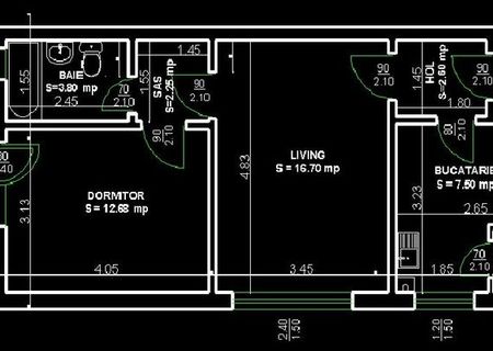 Vand apartament 2 cam. in zona cu multa verdeata si copaci