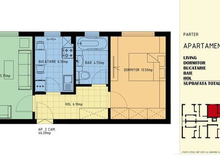 Vand apartament 2 camere decomandat DISPONIBIL IMEDIAT, Berceni - Metrou Dimitrie Leonida