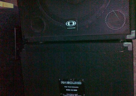 Vand basi RH Sound 600w - 15"