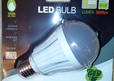 vand bec cu led 7 W