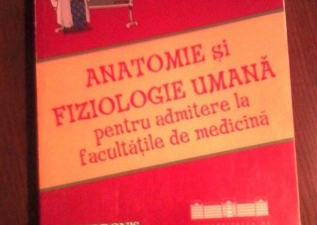 Vând cartea "Anatomia și fiziologia omului" pentru UMF Târgu Mureș