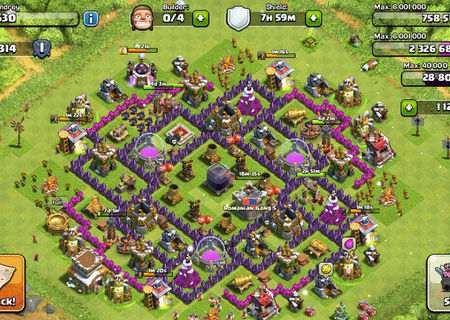 vand cont clash of clans lv 82 th de 8