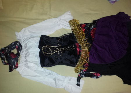 Vand costum halloween gypsy/pirat