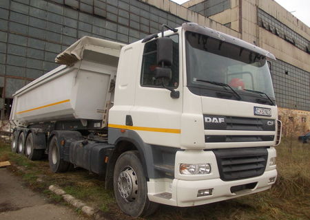 Vand Daf Cf 430 si Semiremorca Schmitz Bascula