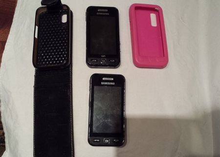 Vand doua telefoane Samsung S5230 Star