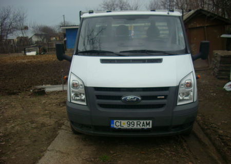 Vand Ford Transit TDCI cu platforma - punte dubla