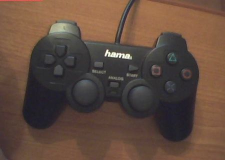 Vand Gamepad Hama Black Force for PS2