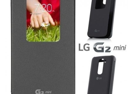 Vand Husa Flip LG pentru LG G2 Mini Originala (Neagra) PRET 50 LEI  Tel 0763993401 sau pe privat