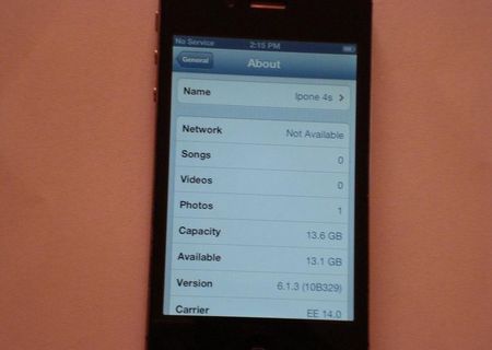 vand iphone 4s 16gb