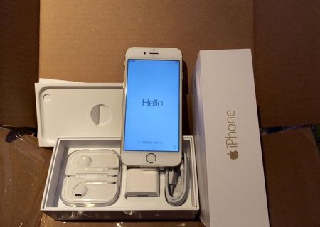 Vand iPhone 6 4.7 inch de 16 GB  GOLD SUPER PRET