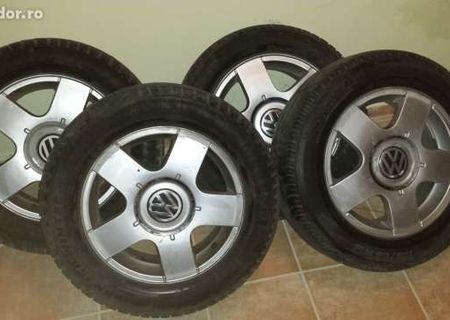 Vand jante vw original pe 15+cauciucuri