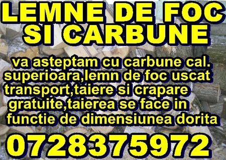 vand lemne de foc si carbune