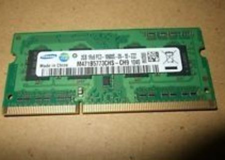 Vand memorie laptop ddr3 2gb dell xps