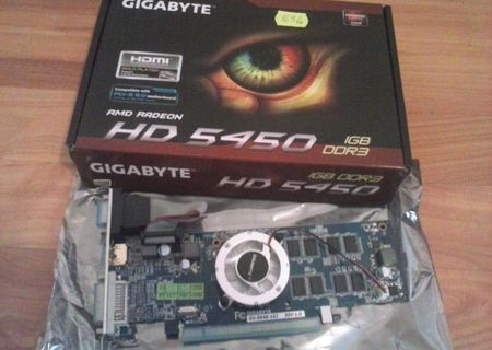 Vand Placa video Gigabyte AMD Radeon 5450